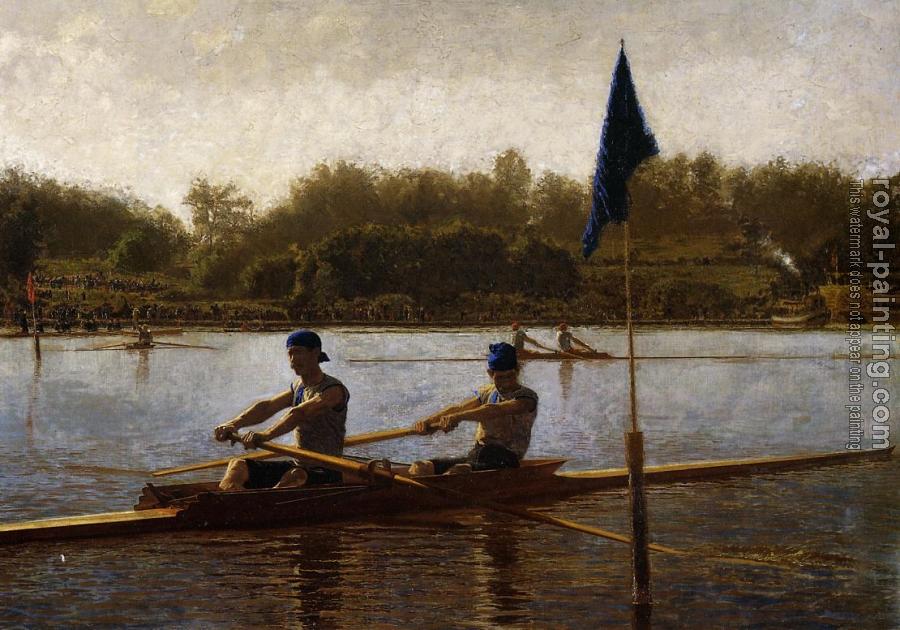 Thomas Eakins : The Biglin Brothers Turning the Stake Boat